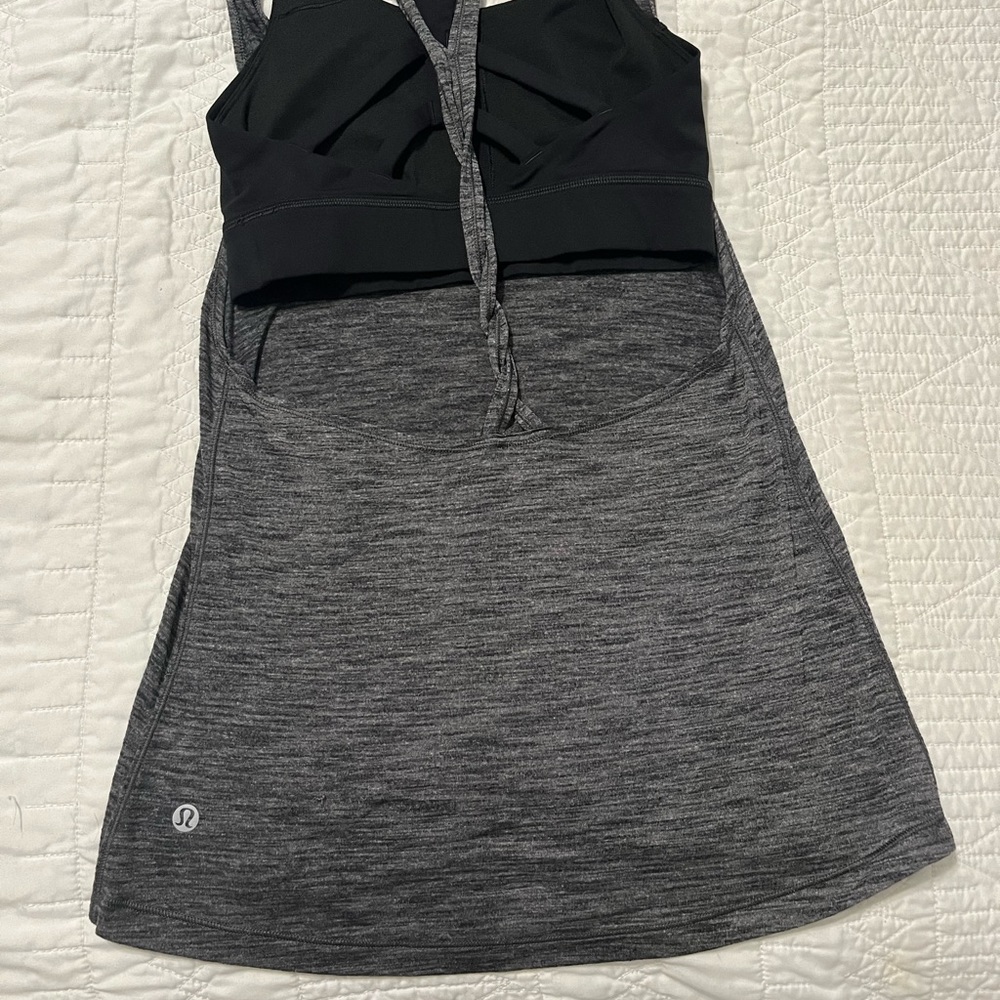 Lululemon Grey tank